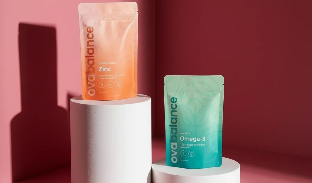 Cynk i Omega-3 — kadr lifestyle do sekcji wizerunkowych | OVEA
